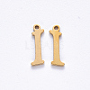PVD Vacuum Plating 201 Stainless Steel Charms STAS-R105-I-G-1