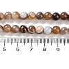Natural Striped Agate/Banded Agate Beads Strands G-Z060-A01-A14-5