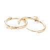 201 Stainless Steel Huggie Hoop Earring Findings STAS-P283-01P-G-2