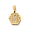 304 Stainless Steel Charms STAS-H227-01G-I-1