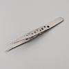 Stainless Steel Fine Ponited Tweezers TOOL-WH0125-46B-1