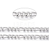 Tarnish Resistant 304 Stainless Steel Figaro Chain CHS-M003-12P-A-3