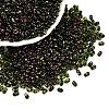 Picasso Spray Painted Glass Seed Beads SEED-T006-04-19-3
