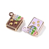 Alloy Enamel Pendants AL-CBAEAA8-09-2