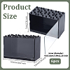 Rectangle Acrylic Minifigures Display Case ODIS-WH0025-223B-2
