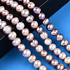 Natural Cultured Freshwater Pearl Beads Strands PEAR-N013-06T-2