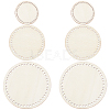 3 Sets 3 Style Wooden Basket Bottoms DIY-GF0004-75-1