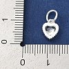 Brass Micro Pave Cubic Zirconia Pendants LS-KK-H204-01S-05-3