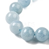 Dyed Natural Malaysia Jade Beads Strands X-G-G021-02C-20-2