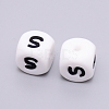 Silicone Beads SIL-WH0002-25B-S-1