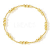 Bohemia Brass Round Beaded Stretch Bracelets TK0566-9-1