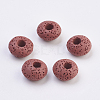 Natural Dyed Lava Rock European Beads G-E477-A02-1