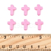 200Pcs Opaque Acrylic Beads SACR-FS0001-39B-5