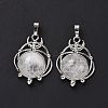 Natural Quartz Crystal Pendants G-P496-05P-21-1