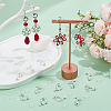 24Pcs Brass Screw On Clip-on Earring Findings KK-SP0001-20P-4