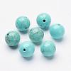 Natural Magnesite Beads G-P212-8mm-2