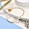 Natural Pearl Beaded Bracelets for Girl Women Gift X-BJEW-JB06821-2