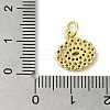 Brass Micro Pave Cubic Zirconia Charms KK-M283-15H-02-3