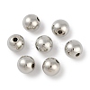 CCB Plastic Round Beads ALUM-U001-08C-04-1