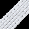 Imitation Jade Glass Beads Strands GLAA-K062-A01-09-2