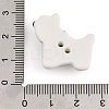 Dog Ceramic Buttons BUTT-I018-01E-01-3