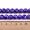 Baking Paint Glass Beads Strands DGLA-N010-10mm-06-4