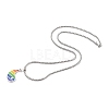 Rainbow Pride Necklace STAS-M292-02P-2