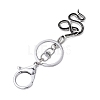 Snake Alloy Pendants Keychain KEYC-JKC00948-4