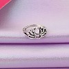 Hollow Out Lotus Flower Alloy Toe Rings FS-WGB7AA3-01-4