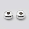 925 Sterling Silver Spacer Beads STER-K171-38S-01-1