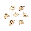 201 Stainless Steel Snap Clasps STAS-I137-06G-1