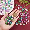 2 Bags 2 Colors Transparent Glass Cabochons GLAA-SZ0001-46C-3