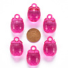 Autumn Theme Transparent Acrylic Pendants TACR-T024-04B-906-4