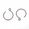 304 Stainless Steel Earring Hooks X-STAS-L216-02A-B-1