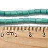 Dyed Synthetic Turquoise Beads Strands G-G075-A02-01-5
