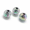 Crackle Style Acrylic Beads MACR-S825-20mm-J-1
