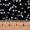 8/0 Inside Colours Transparent Glass Seed Beads SEED-T007-06B-5