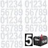 PET Reflective Self Adhesive Stickers STIC-SP0001-23C-1