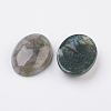 Natural Indian Agate Flat Back Cabochons G-G741-30x40mm-03-2