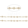 Handmade CCB Plastic Imitation Pearl Beaded Chains CHC-K011-25G-2