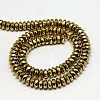 Electroplate Non-magnetic Synthetic Hematite Beads Strands X-G-J160-D-02-2