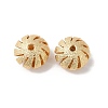 Hollow Brass Beads KK-K333-10G-1