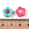 Opaque Acrylic Beads X-SACR-N018-13-3