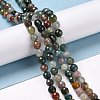 Natural Indian Agate Beads Strands G-E571-24A-2