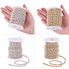 Brass Rhinestone Strass Chains CHC-BC0001-04-SS18-6