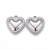 Non-Tarnish 304 Stainless Steel Charms STAS-F249-34P-1