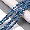Assembled Natural Dolomite and Synthetic Opal Beads Strands G-Q017-G06-01D-1-3