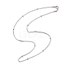 304 Stainless Steel Satellite Chain Necklaces NJEW-P285-02P-1
