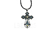 Cross Zinc Alloy Pendant Necklace VJ0126-04-1