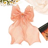Cloth Long Bowknot Hair Barrettes PW-WG6129B-04-1